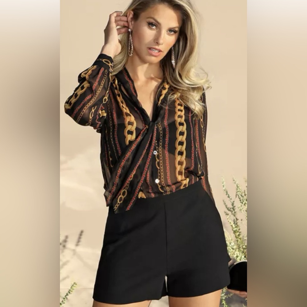 🤎 NWT Guess by Marciano Chain Reaction Romper Size XS 🤎